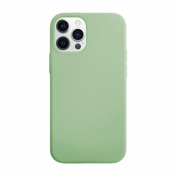 Чехол защитный TPU LuxCase для Apple iPhone 12/12 Pro, Зелёный, 1,1 мм - фото №1