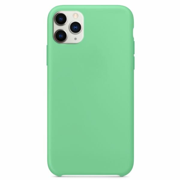 Чехол защитный TPU LuxCase для Apple iPhone 13 Pro Max, Зелёный, 1,1 мм - фото №1
