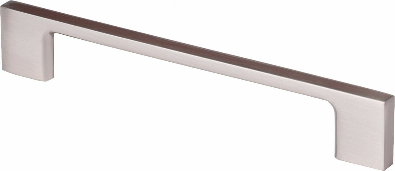 Мебельная ручка-скоба Larvij Берлин никель 128 мм