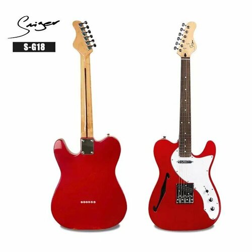 электрогитара smiger s g18 rd Электрогитара Smiger S-G18 RD Telecaster