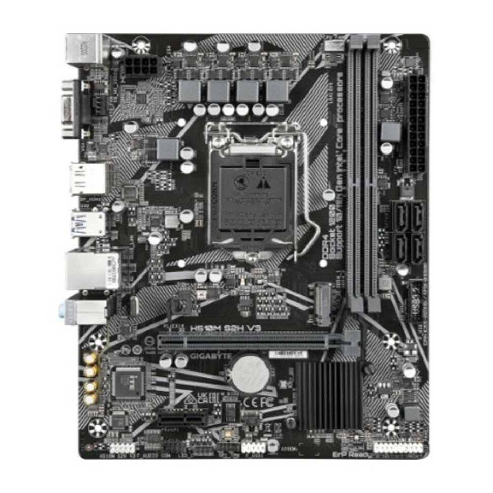 Gigabyte H510M S2H V3 {Socket 1200, IntelH470, 2xDDR4-3200, D-SUB+HDMI+DP, 1xPCI-Ex16, 1xPCI-Ex1, 4xSATA3(RAID 0/1/5/10), 1xM.2, 8 Ch Audio, GLan, (4+4)xUSB2.0, (2+2)xUSB3.2, 1xPS/2, mATX} RTL