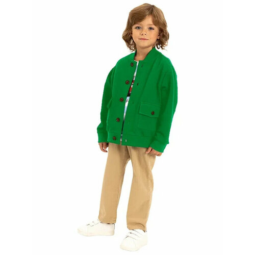 Толстовка Карамелли, размер 104, зеленый шорты карамелли размер 104 зеленый