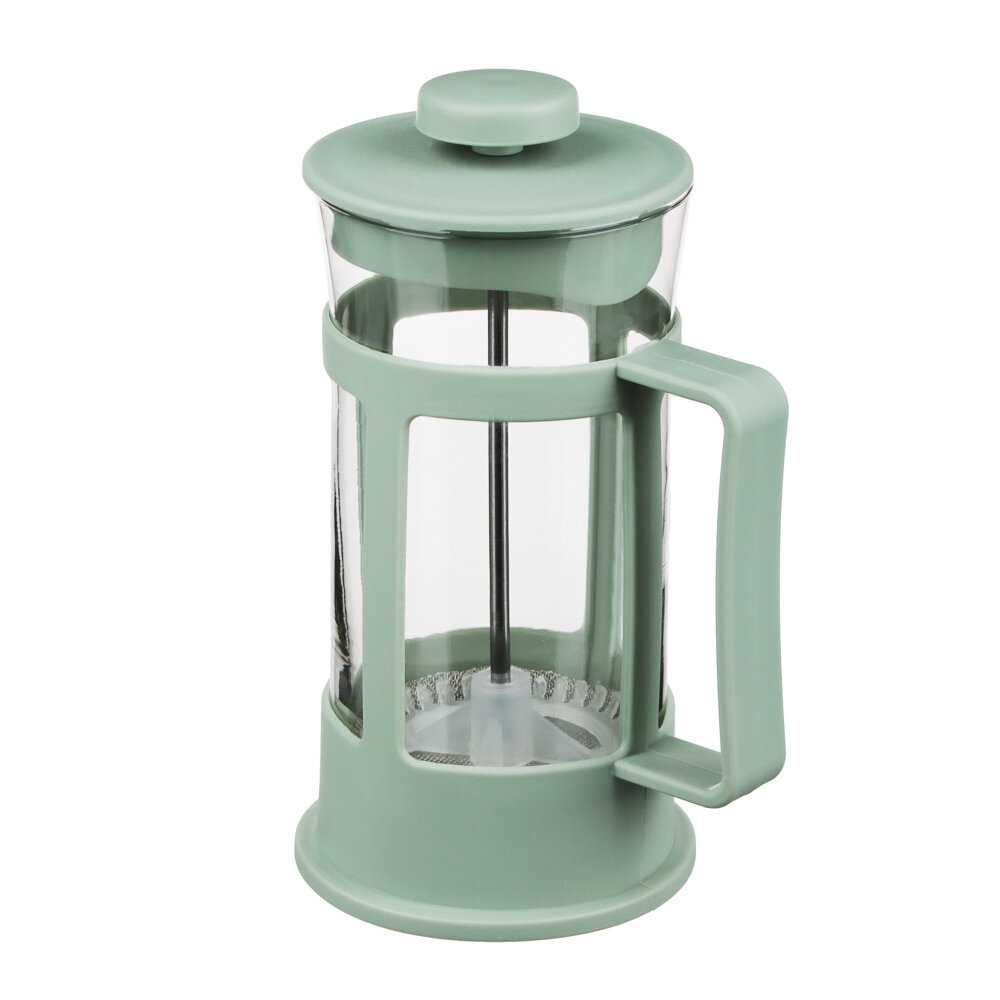 фото Френч-пресс Vetta 350 мл, светло-зеленый, чайник заварочный для чая, кофе, пресс для заварки, кофейник