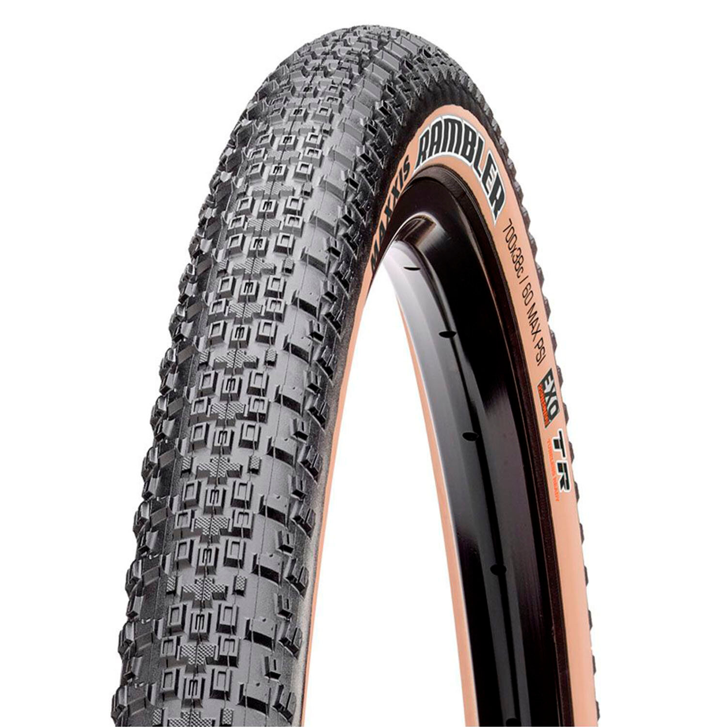 Велопокрышка Maxxis Rambler 700X38C 38-622 Foldable Exo/TR/Tanwall