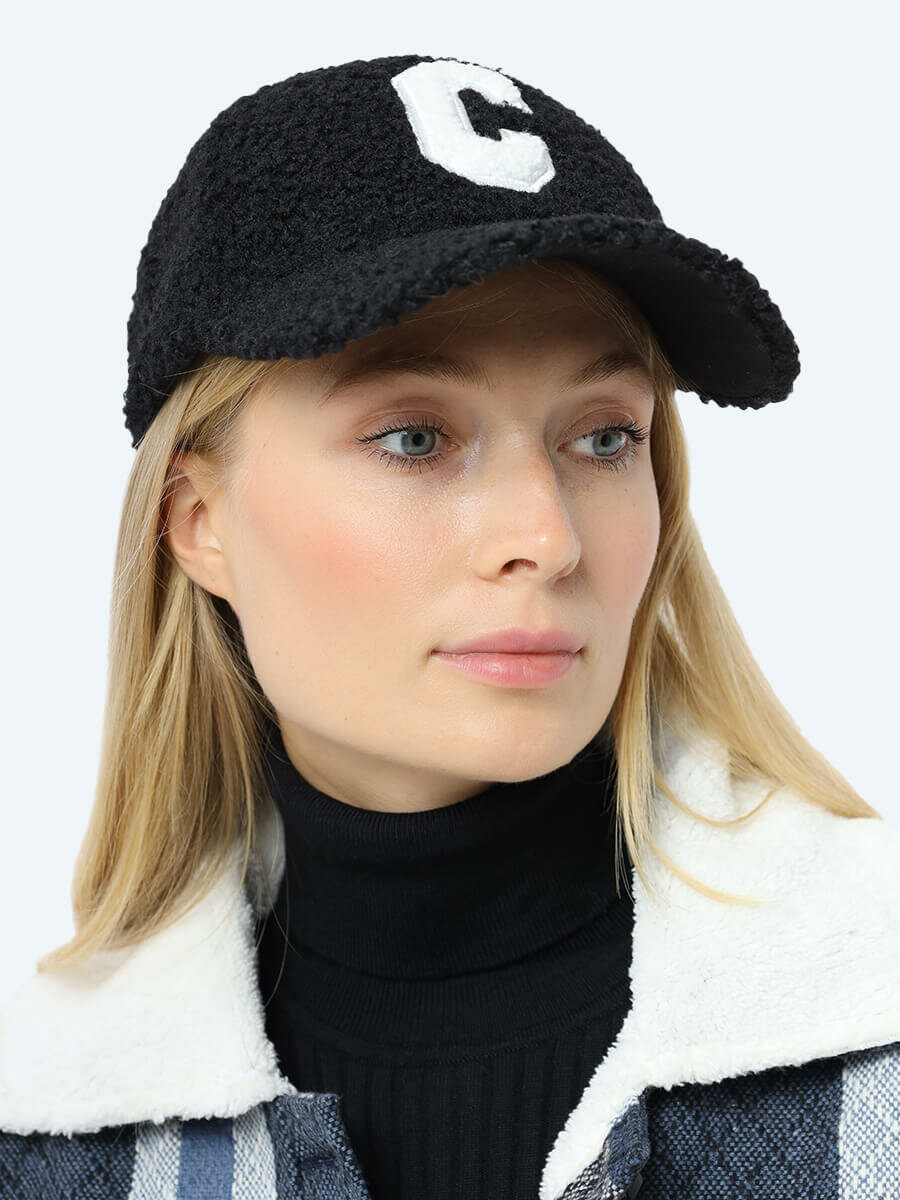 Бейсболка VITACCI для женщин, размер OneSize, черный