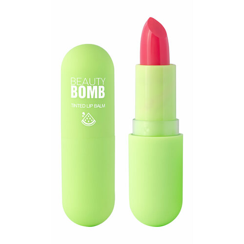 BEAUTY BOMB Бальзам для губ Tinted Lip Balm, 3 г, 03 Арбуз