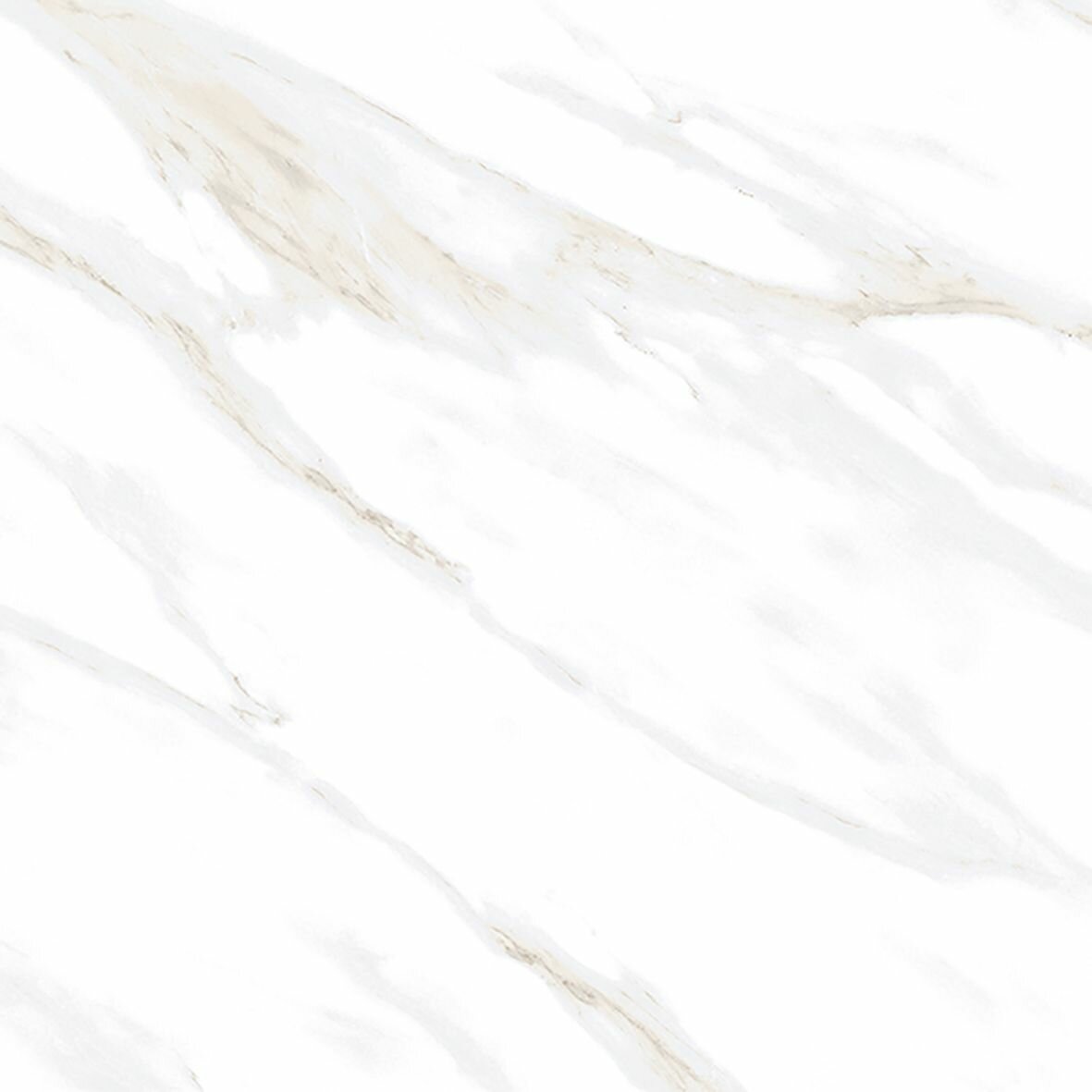 фото Керамогранит Ceradim Calacatta Clarity Gold белый 80х80 Матовый, уп. 1.92 м2. (3 плитки)