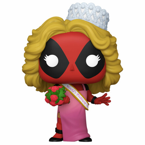 Фигурка Funko POP! Bobble Marvel Deadpool Beauty Pageant Deadpool (1340) 76075 сумка рюкзак loungefly дэдпул из вселенной марвел deadpool marvel