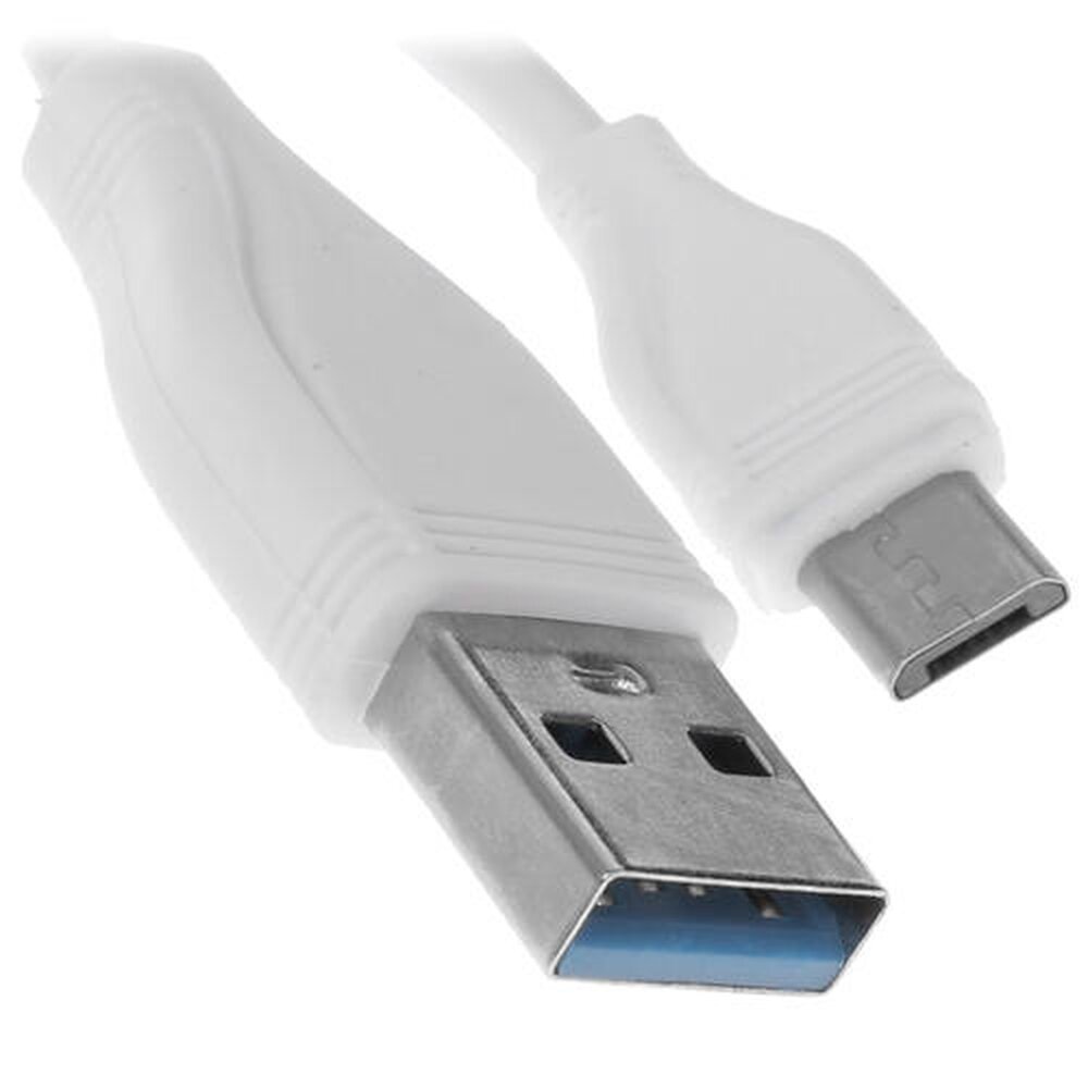 Кабель круглый FinePower micro USB - USB 2.0 Type-A белый 2 м