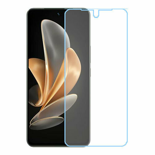 Vivo V30 Lite защитный экран из нано стекла 9H скрин Мобайл бесцветный, прозрачный