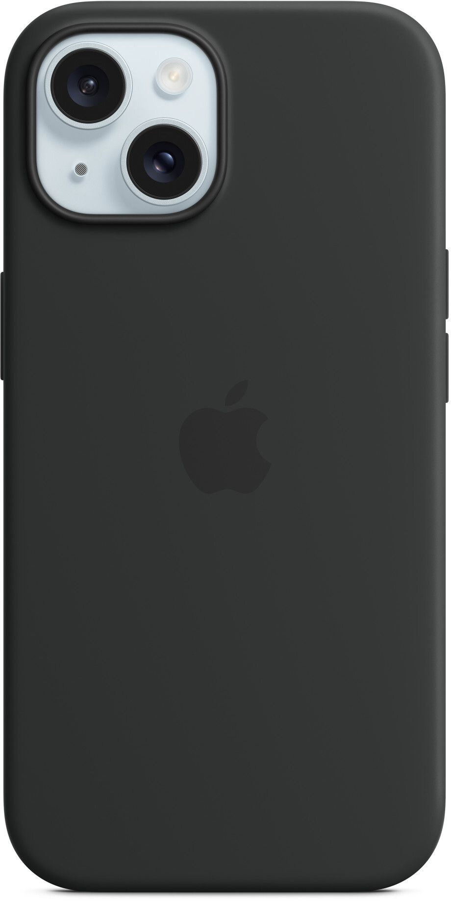 Чехол оригинальный Apple для Iphone 15 Silicone Case - Black - фото №3