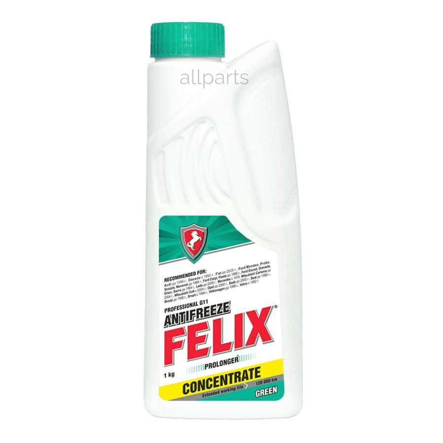 FELIX 430206037 Антифриз концентрат FELIX Prolonger G11 Green, 1кг