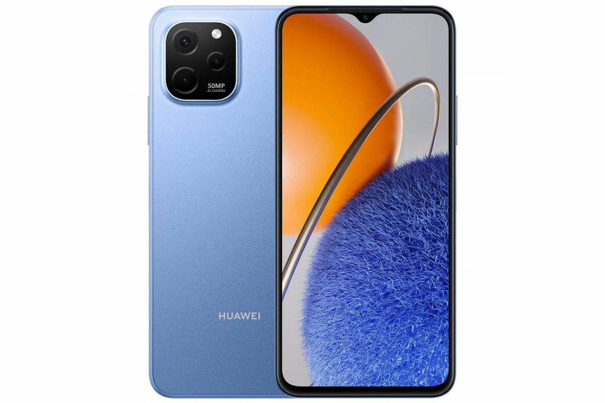 Смартфон Huawei Nova Y61 4/128 GB Сапфировый синий