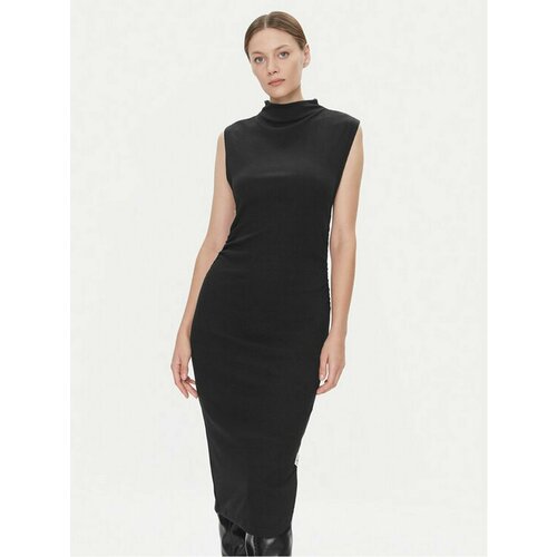 Платье Calvin Klein Jeans, размер M [INT], черный платье calvin klein jeans размер xxl [int] черный