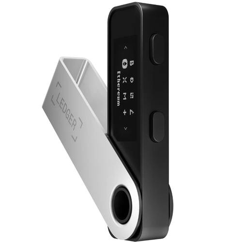 чехол ledger nano s s plus pod капсула для хранения ledger nano s s plus Криптокошелек Ledger Nano S Plus, черный