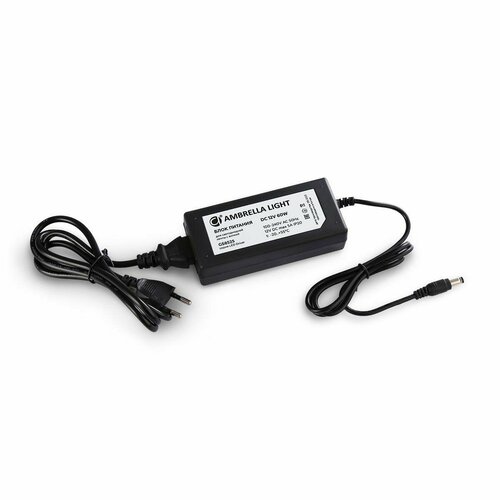 Блок питания Ambrella light Illumination LED Driver 12V 60W IP20 5A GS8525 ultra thin power supply source dc 12v 24v lighting transformers 60w 100w 150w 200w 300w ac190 240v driver for led strips driver