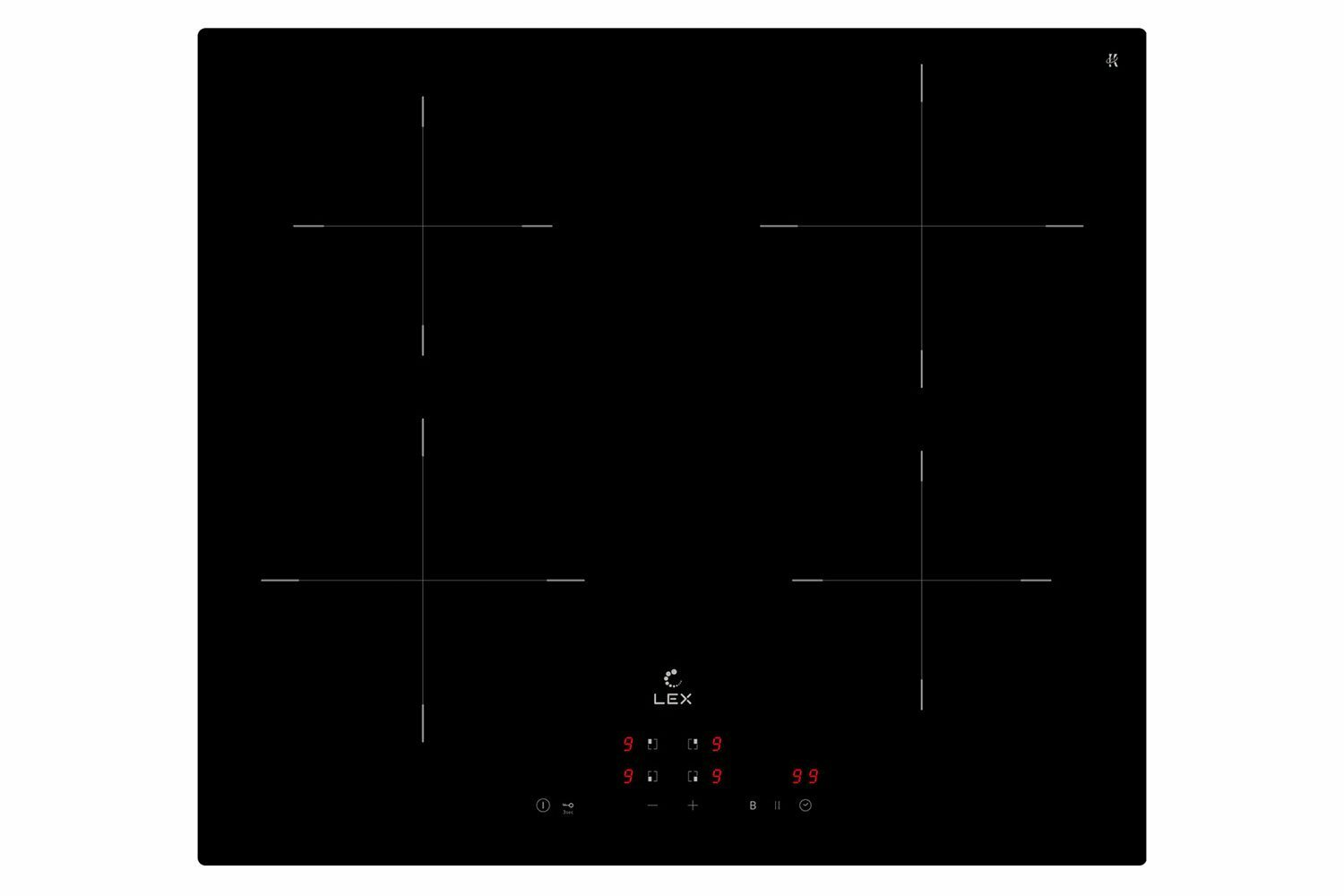 Индукционная варочная панель LEX EVI 640A BL