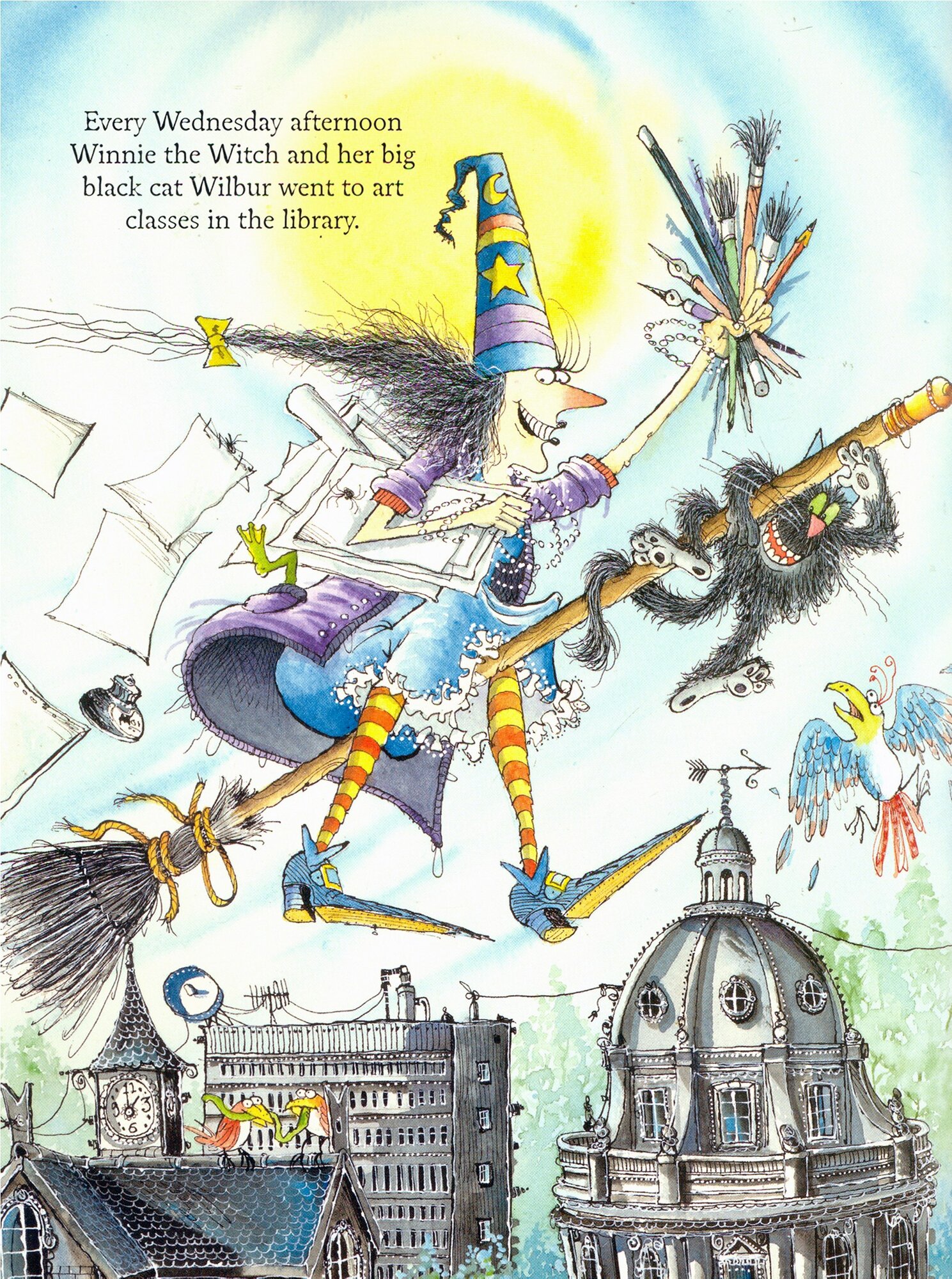 Thomas Valerie "Winnie and Wilbur: The Big Bad Robot" офсетная - фото №5