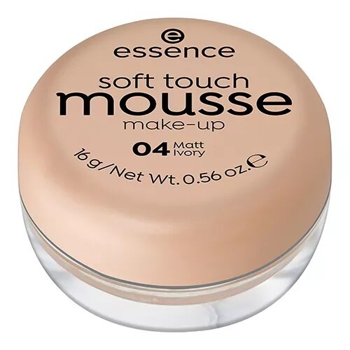 Тональная основа-мусс ESSENCE Soft Touch, тон 04 (Matt Ivory)