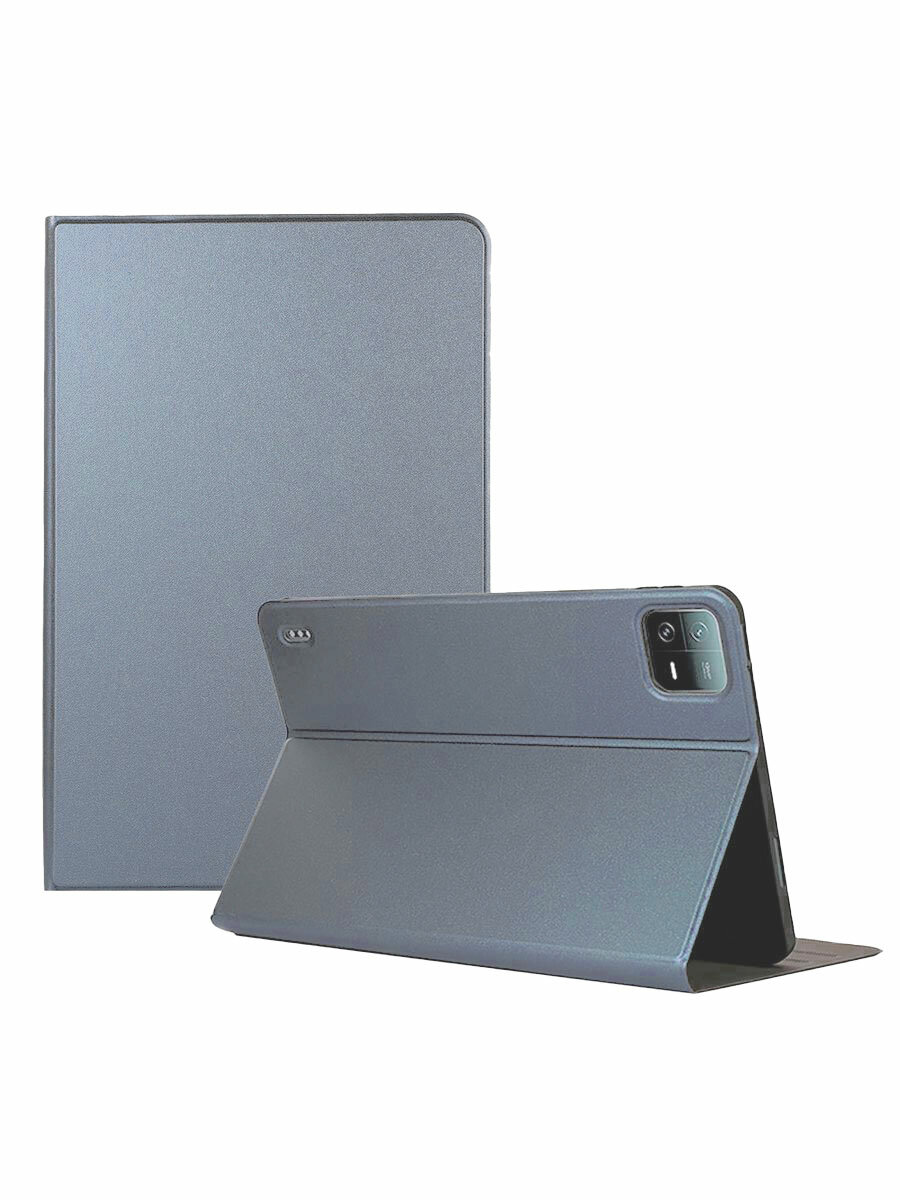 Чехол для планшета Xiaomi Mi Pad 6 / Mi Pad 6 Pro (11 дюймов), кожаный, трансформируется в подставку (лавандовый)