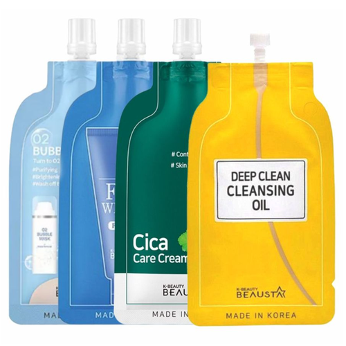 Набор для очищения кожи лица Beausta 4 шт 837₽