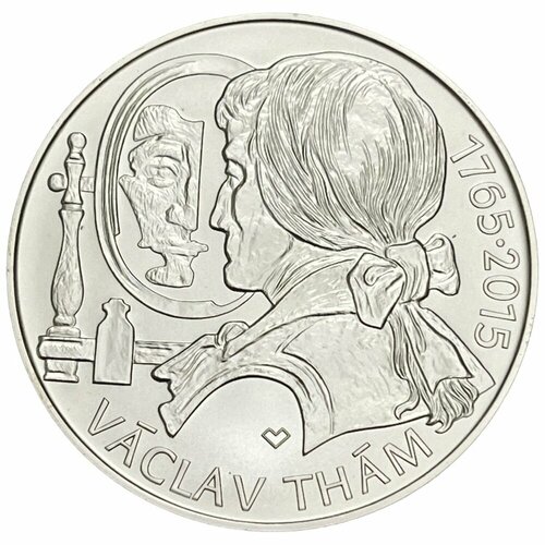 клуб нумизмат монета 500 крон чехии 2015 года серебро вацлав там Чехия 500 крон 2015 г. (250 лет со дня рождения Вацлава Тхама) с сертификатом