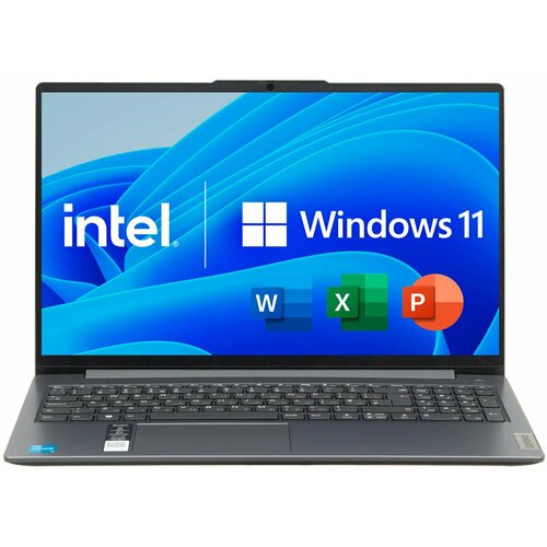 156 Ноутбук Lenovo IdeaPad Gen 7 Intel Core i3-1215U 6 ядер до 44 ГГц RAM 8 ГБ SSD 512 ГБ Intel UHD Graphics Windows 11 Pro Office 2021 Pro Plus Русская раскладка 64290₽