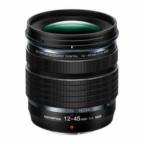 Объектив OLYMPUS 12-45 mm F14 PRO WHITE BOX черный 6299900₽