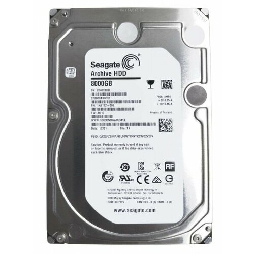 Жесткий диск Seagate 1NA17Z 8Tb 5900 SATAIII 35 HDD 24440₽