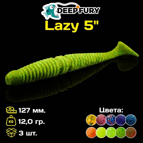 Силиконовая приманка Deep Fury Lazy 5