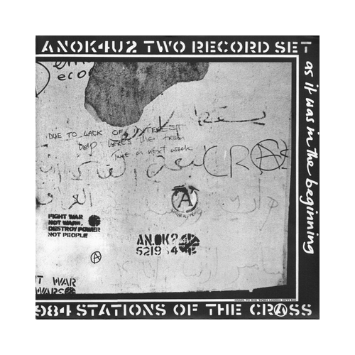 Crass - Stations Of The Crass, 2LP Gatefold, BLACK LP