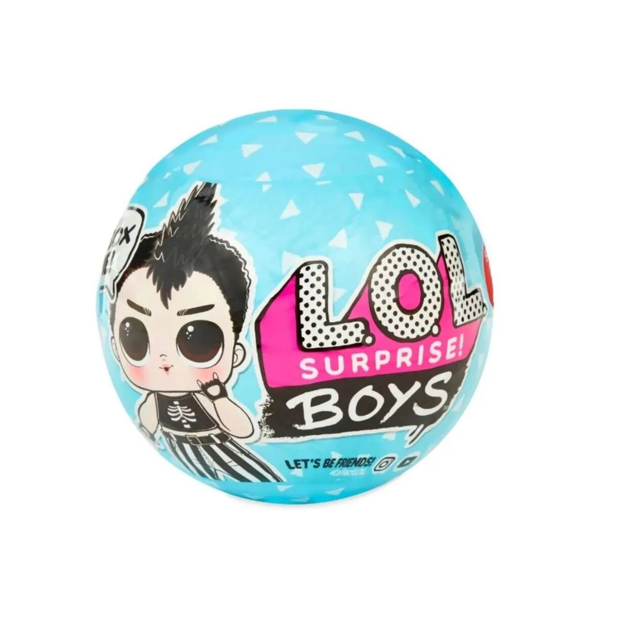 Кукла-сюрприз L.O.L. Surprise Boys Series 1 8 см, 561699 голубой