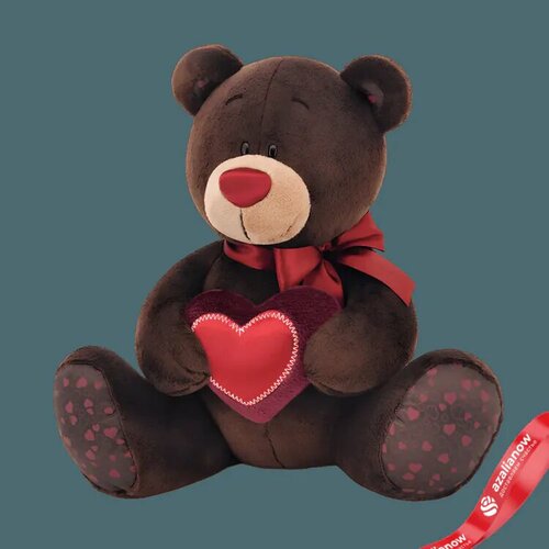 Мишка Choco с сердцем 50 см