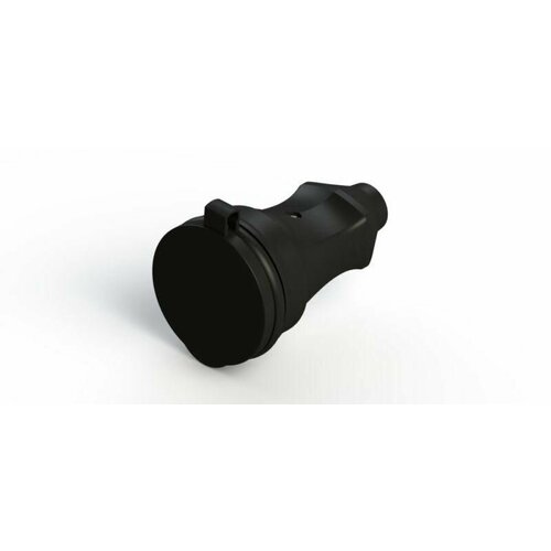 Розетка кабельная 2КЗ MultiSet 16А250В IP44 каучуковая черн SE MST4002BK 414₽