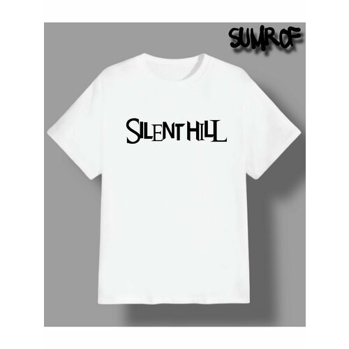 Футболка Zerosell Сайлент Хилл Silent hill, размер XXL, белый