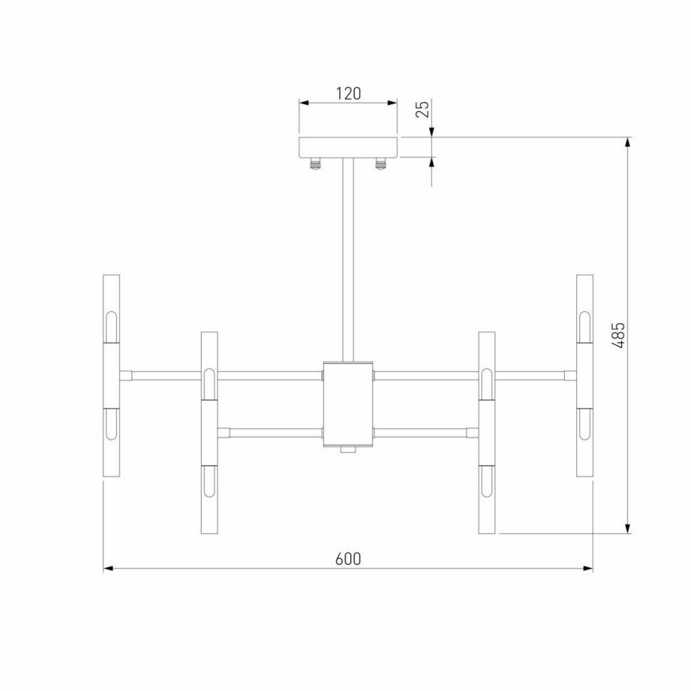 Люстра Bogates BASTONE 345 4690389170294 Bogate's - фото №15
