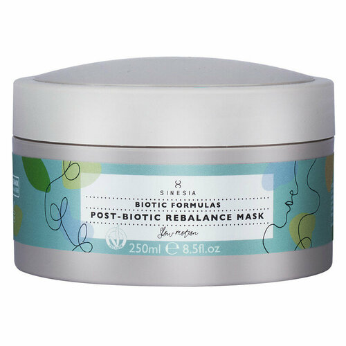 Ребалансирующая маска для волос с постбиотиками, 250 мл, POST-BIOTIC REBALANCE MASK, Sinesia, 1078024