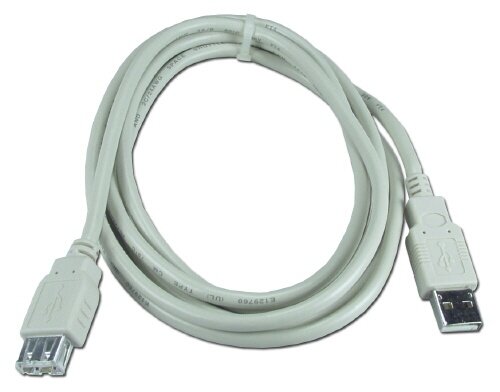 Удлинитель кабеля USB 2.0 AM---)AF (1.8м) Gembird (CC-USB2-AMAF-6)
