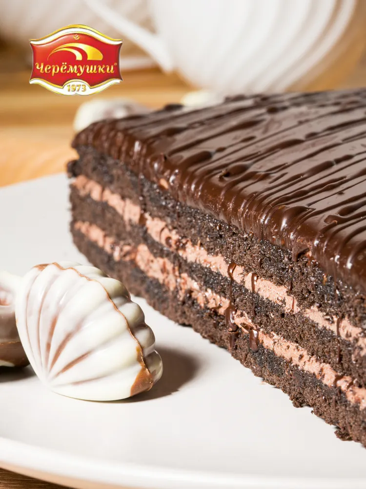 Торт бисквитный «Черемушки» Бельгийский шоколад, 700 г - фото №15