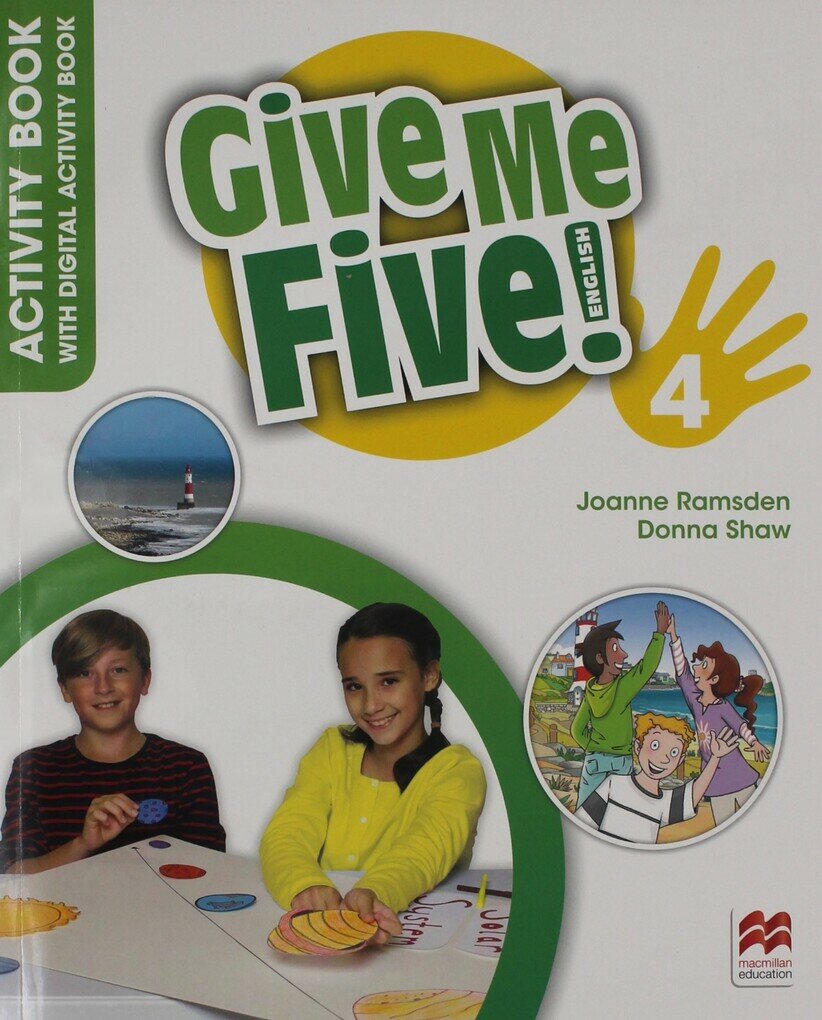 Give Me Five! Level 4 Activity Book + OWB - фото №2