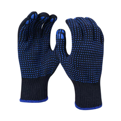 Износостойкие многоразовые перчатки с ПВХ хозяйственные промышленные защитные рабочие удобные дышащие садовые хлопчатобумажные перчатки 10 шт