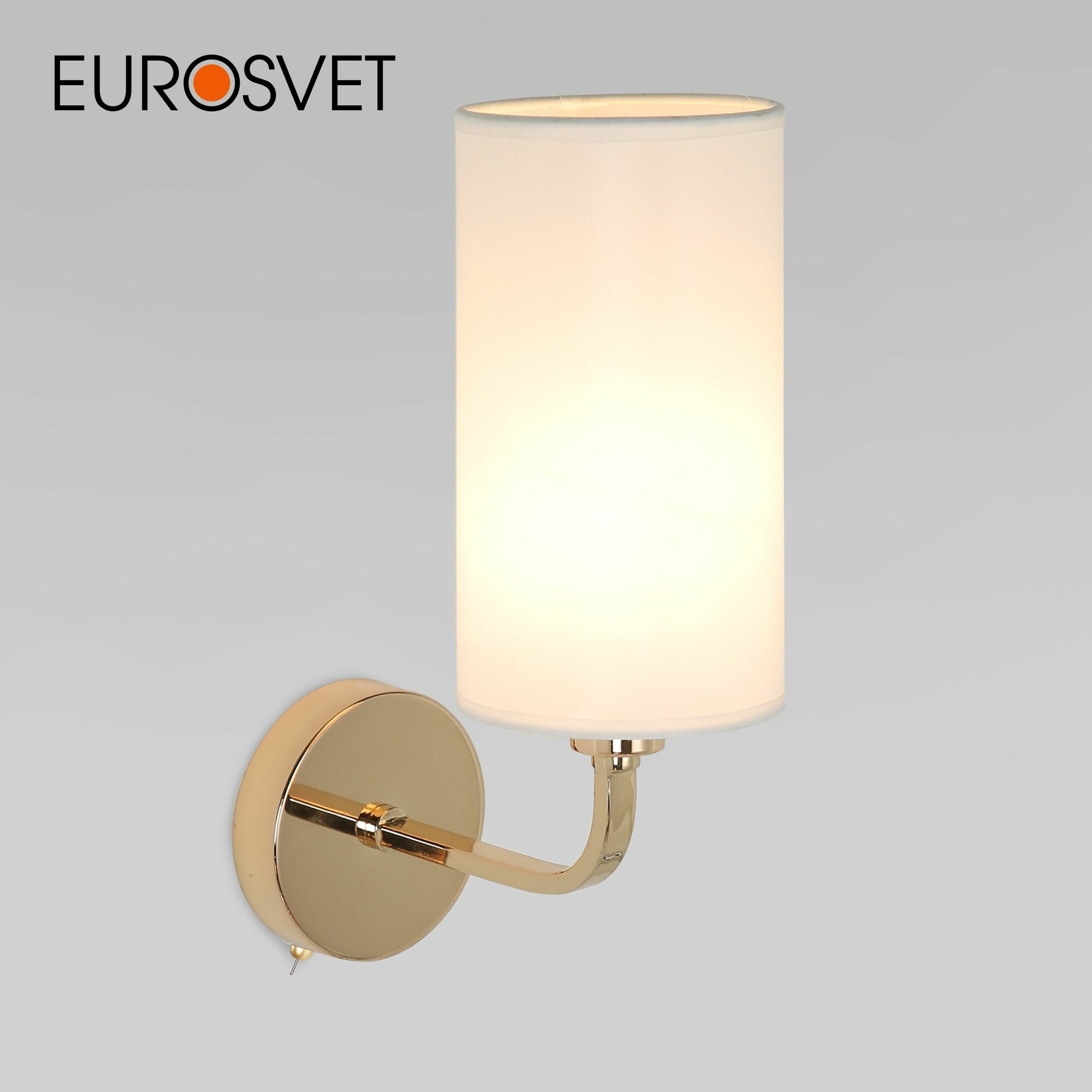 Бра / Классический настенный светильник Eurosvet 60128/1 золото