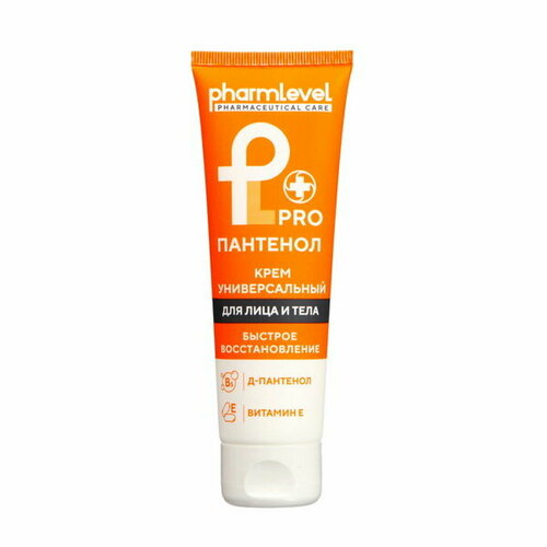 Крем для лица и тела Pharmleve Пантенол быстрое восстановление 75 мл 386₽