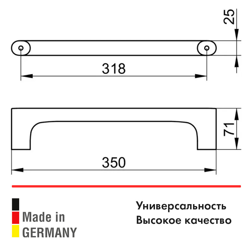 Поручень Keuco City.2 - фото №5