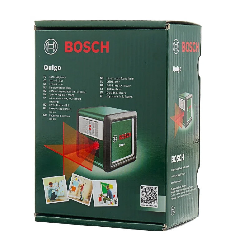 Лазерный уровень Bosch Quigo III (без держателя) {0603663522}