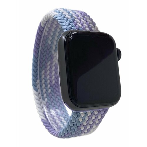 Нейлоновый ремешок для Apple Watch 1-9 / SE (38/40/41 мм), без застежки, разноцветный, размер M