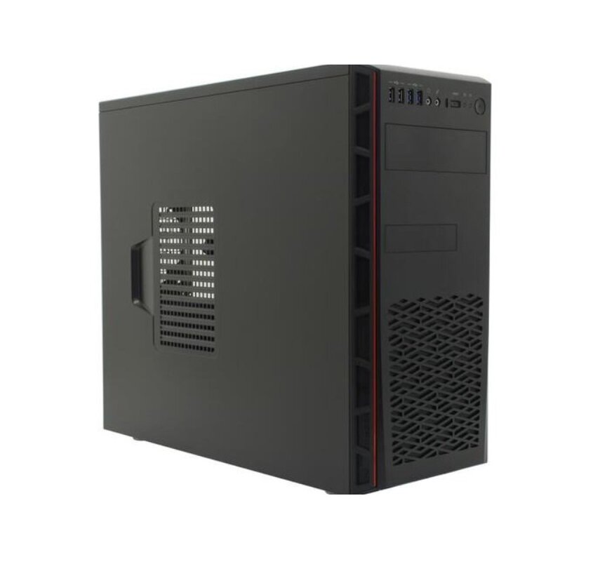 Корпус для компьютера InWin EA065 Midi Tower 750W P75F 80plus Gold Black/6188707