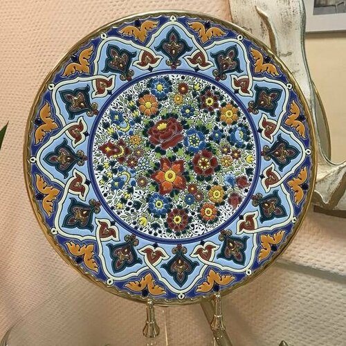 Тарелка декоративная, настенная Cearco 01350100 диаметр 35 см