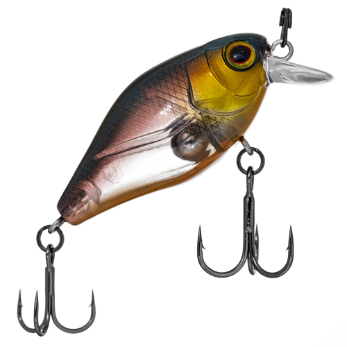 Воблер Jackall Chubby 41мм. 5,5гр. до 0,6м. bronze green floating