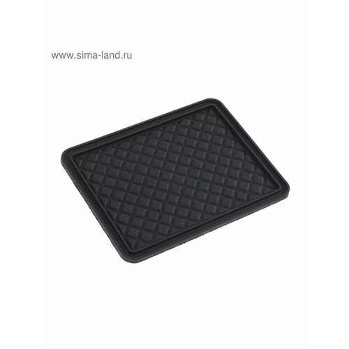 Коврик противоскольязщий 18х14 см с бортом черный 551₽
